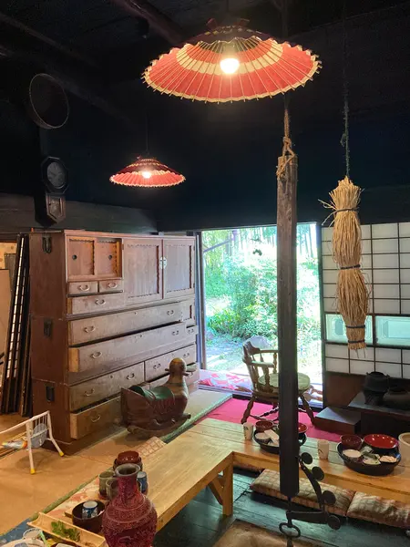 昔懐かしい囲炉裏が！