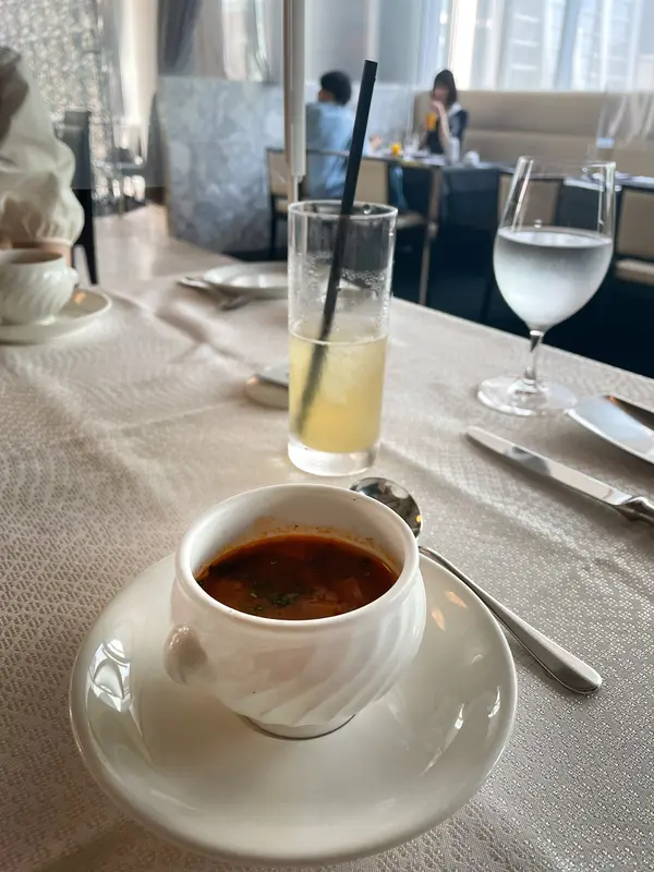 季節野菜のスープ