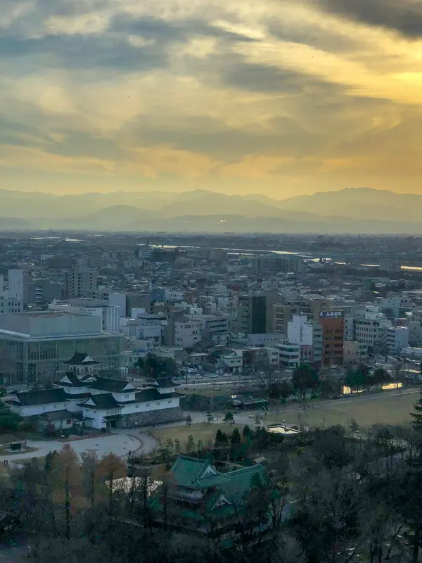 夕焼けも素敵