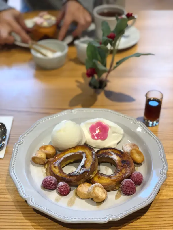 くるま麩のフレンチトースト(税込1,210円)
