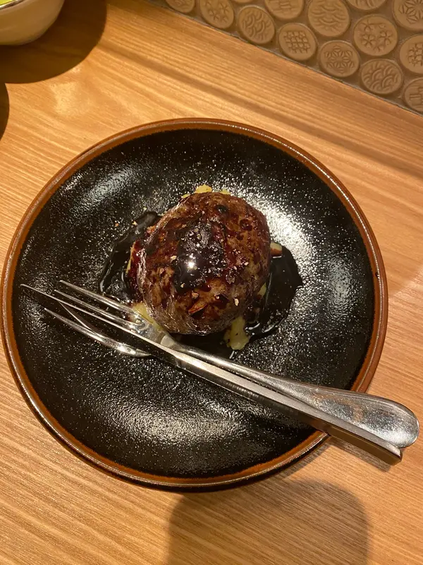 鹿のハンバーグ🦌たぶん