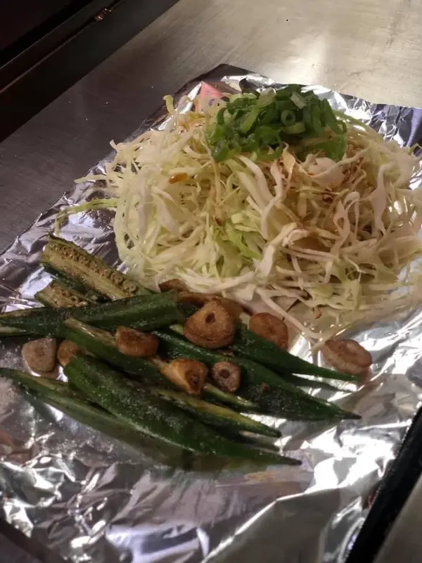 オクラ焼き　630円