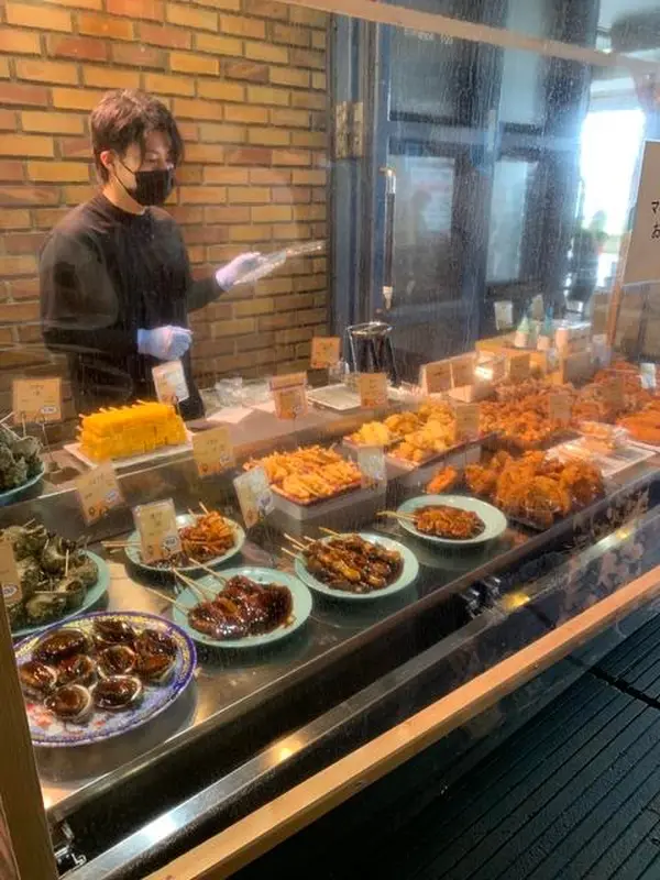 揚げ物も沢山売っていました～