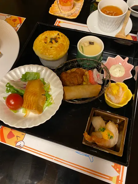 長男用のキッズのお食事。