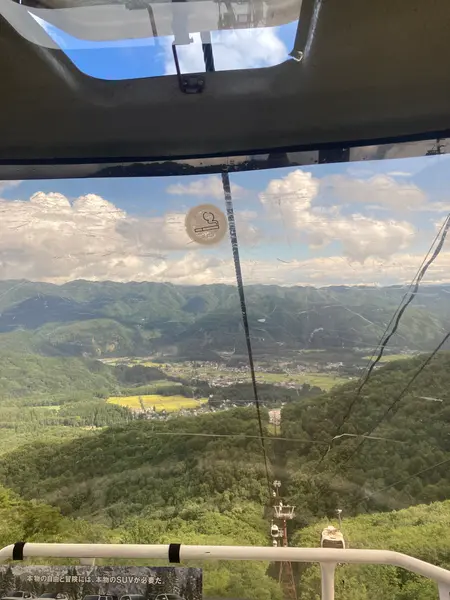 夏のゴンドラって新鮮！