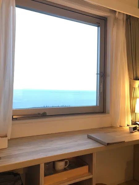 窓からの風景。