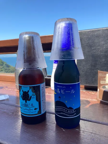 江ノ島ビールで乾杯