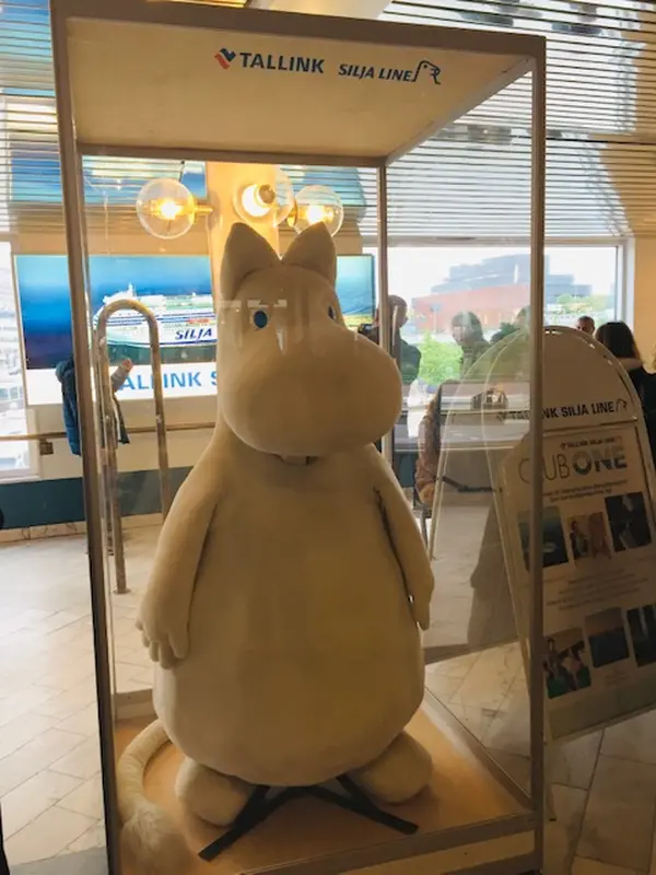 ムーミンも待っている