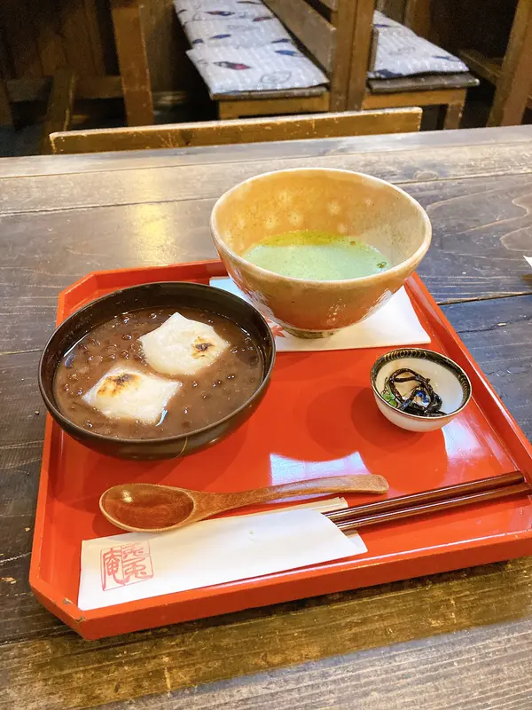 ぜんざいせっと（¥1045）