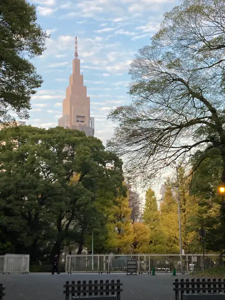 北参道鳥居⛩から代々木へ