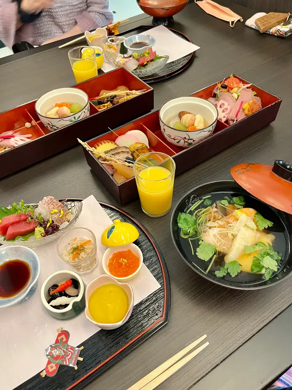 元旦、お雑煮とおせち料理