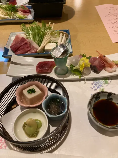 夕食は淡路食材の和食