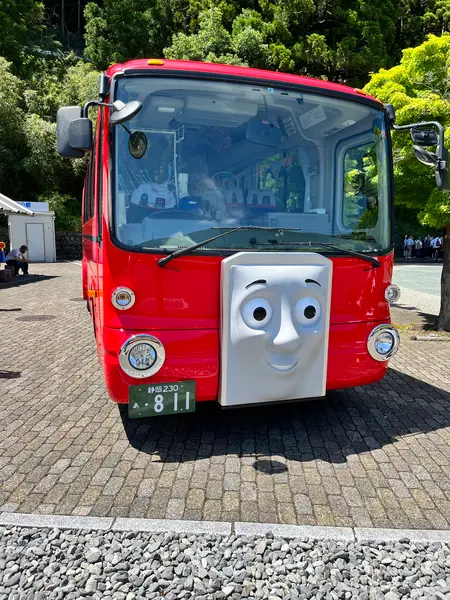 バスのバーティの展示