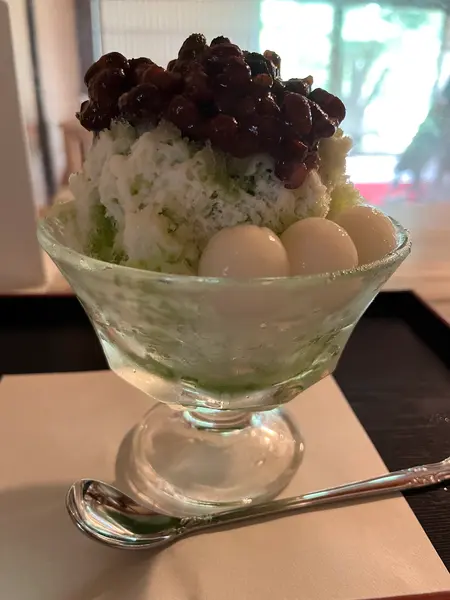 宇治金時白玉かき氷