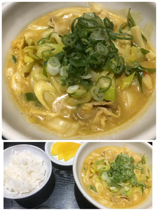 基本のカレーうどん
