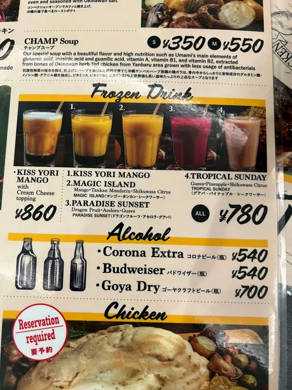 スポット内のおすすめ