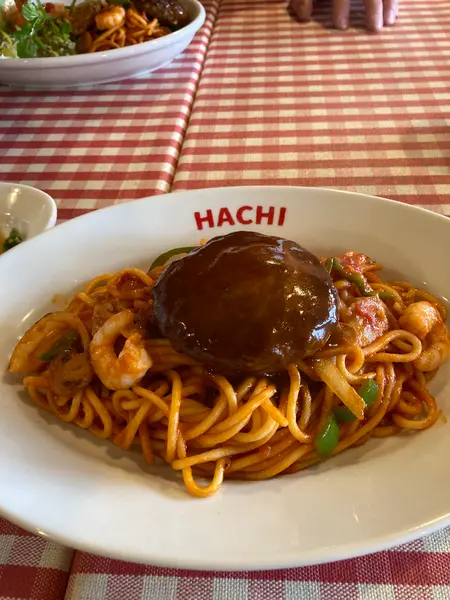 ハンバーグナポリタン