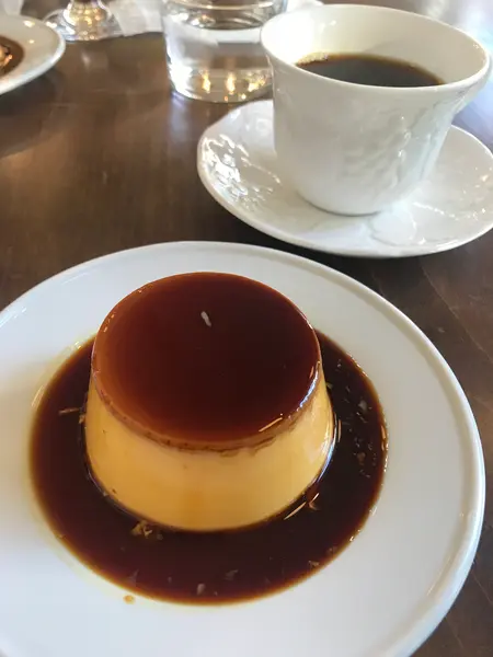 硬めのプリンも美味しいよ