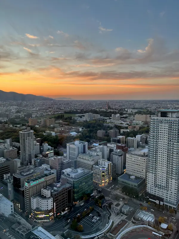 夕焼け→夜景 つまりこれって…？