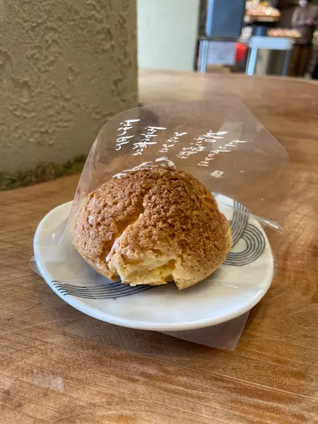 季節のシュークリームアップ