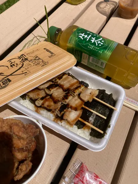 やきとり弁当とセイコーマートのザンギ