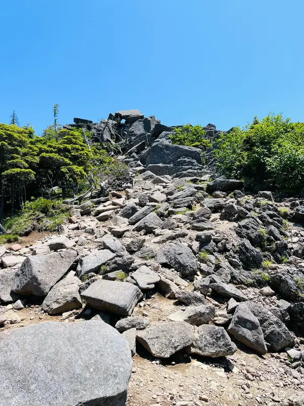 ガレ場🪨