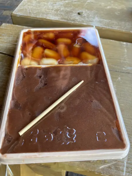 しょうゆとあんこ。他にごまもあります