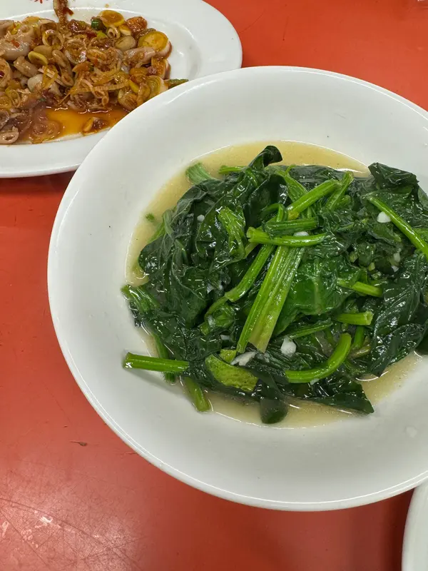 青菜炒め