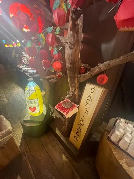 りんごジュース飲み放題