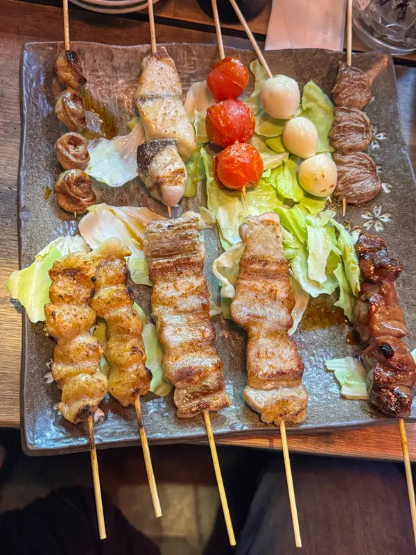 焼き鳥盛り合わせ