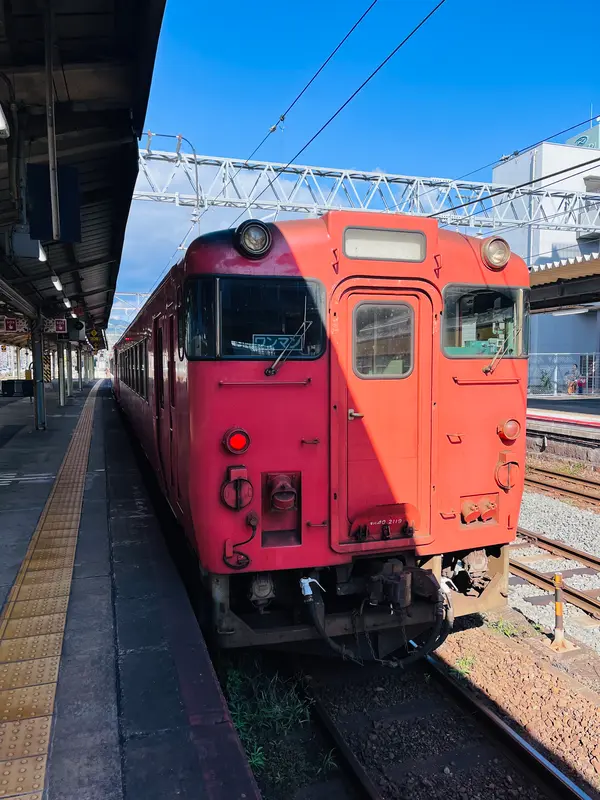 移動85.8㎞（🚃新山口④10:04→①10:48徳山③11:14→12:28川西）¥1,520