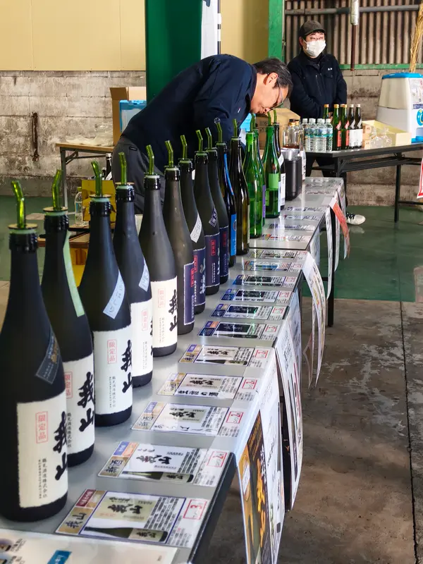 ズラリ並んだ試飲ブース