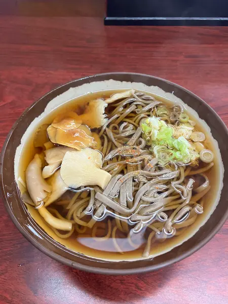 きのこ蕎麦