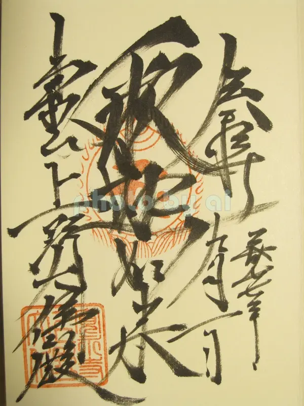 御朱印