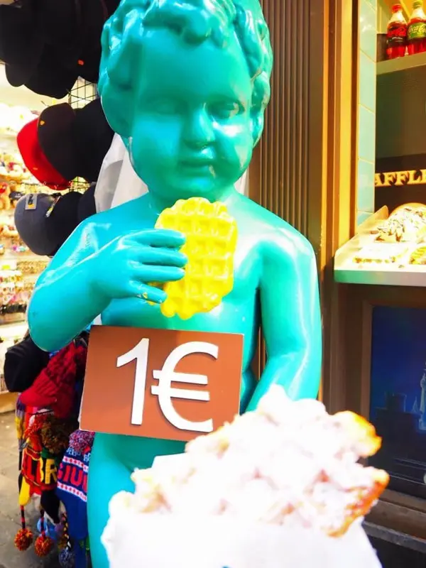 ベルギーワッフル食べ比べ