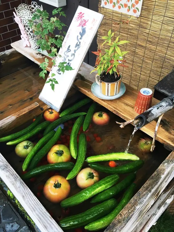 よく冷えたトマトときゅうりと一緒に✨