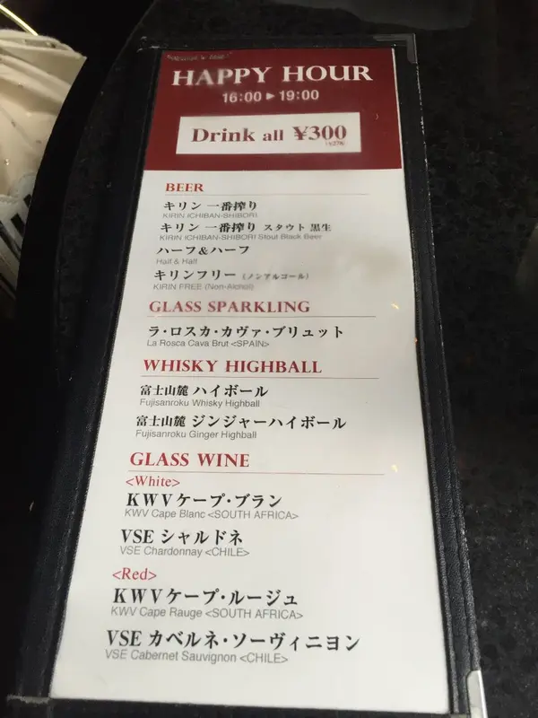 ハッピーアワー