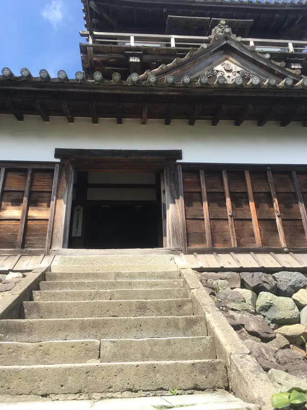 天守閣入口