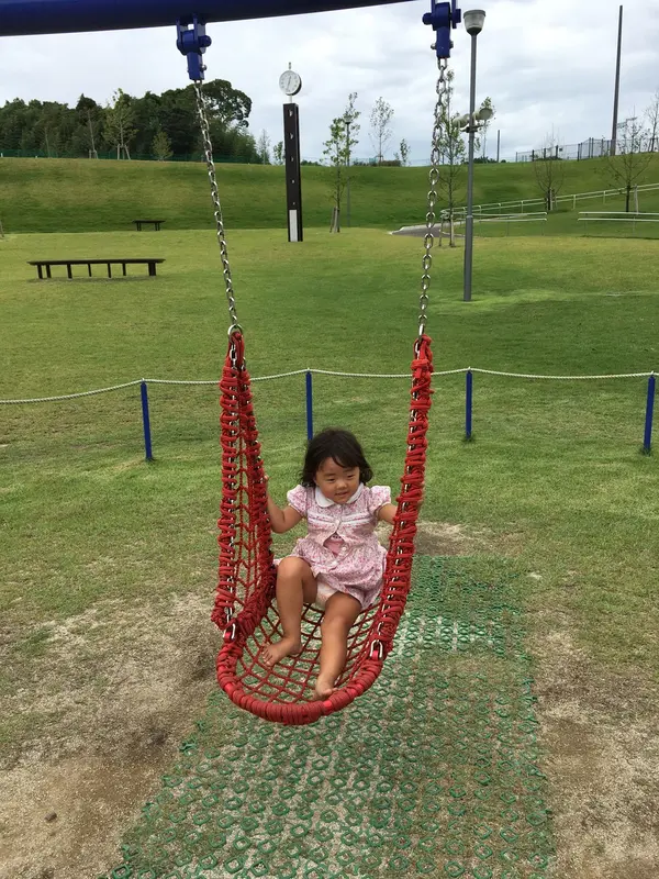こんなブランコはじめてー