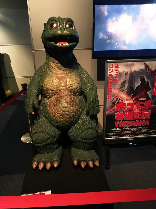 大ゴジラ特撮王国YOKOHAMAの展示