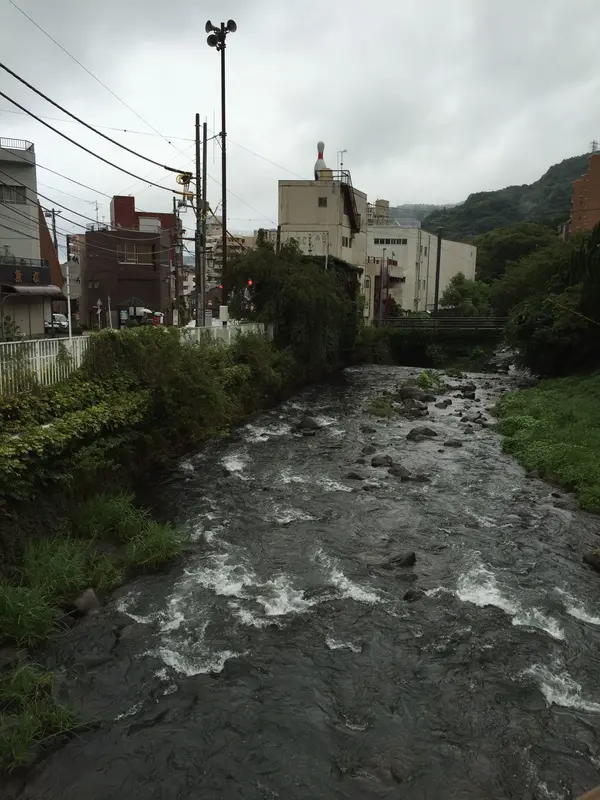 ホテル目の前