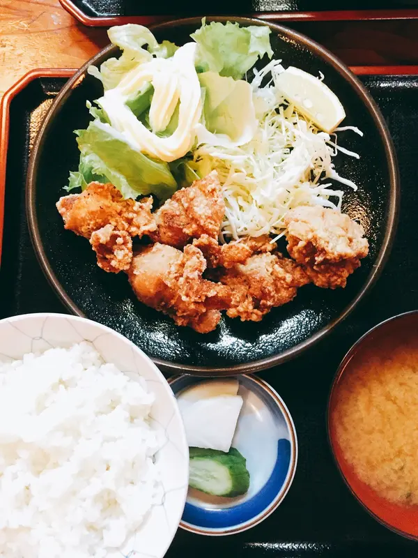 唐揚げ定食900円