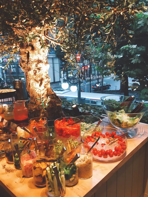 野菜が取り放題！