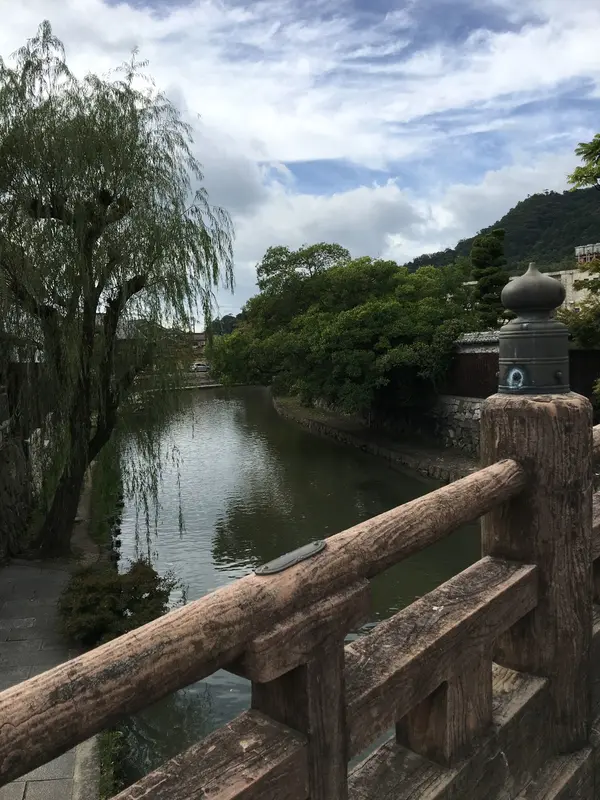 橋からみると風流がある