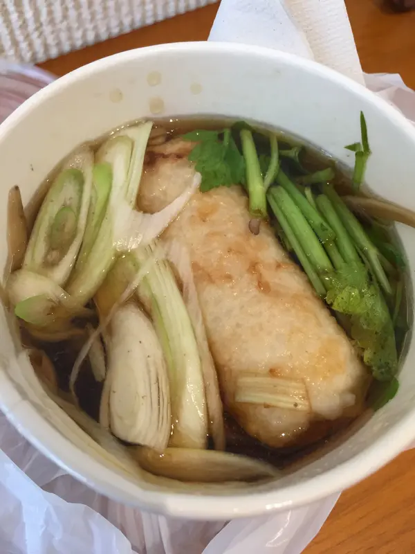 比内鶏のスープ