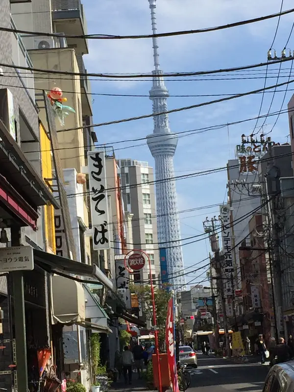 合羽橋から