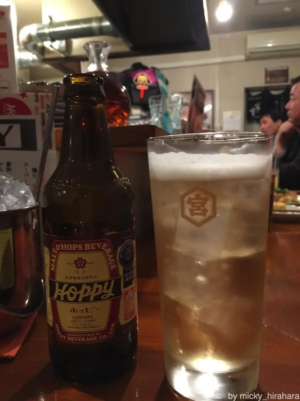 やっぱり美味ぇ津ではホッピーですね