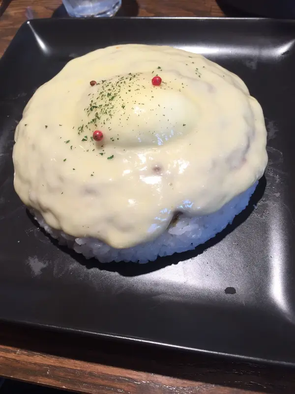 キーマカレーチーズトッピング