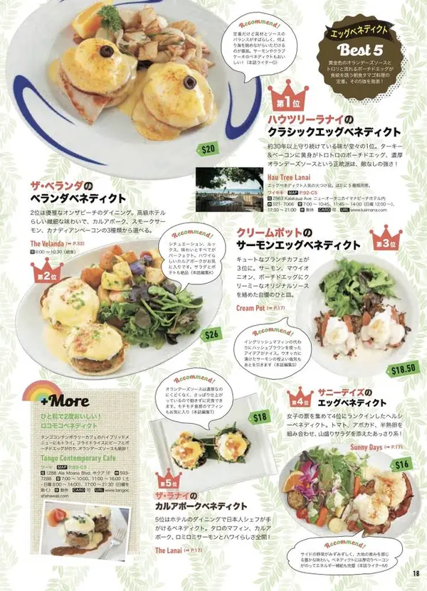 スポット内のおすすめ