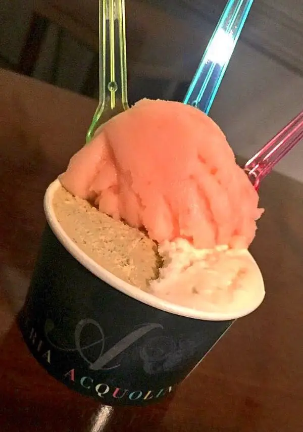 ピスタチオ、シャンパン、ミルク